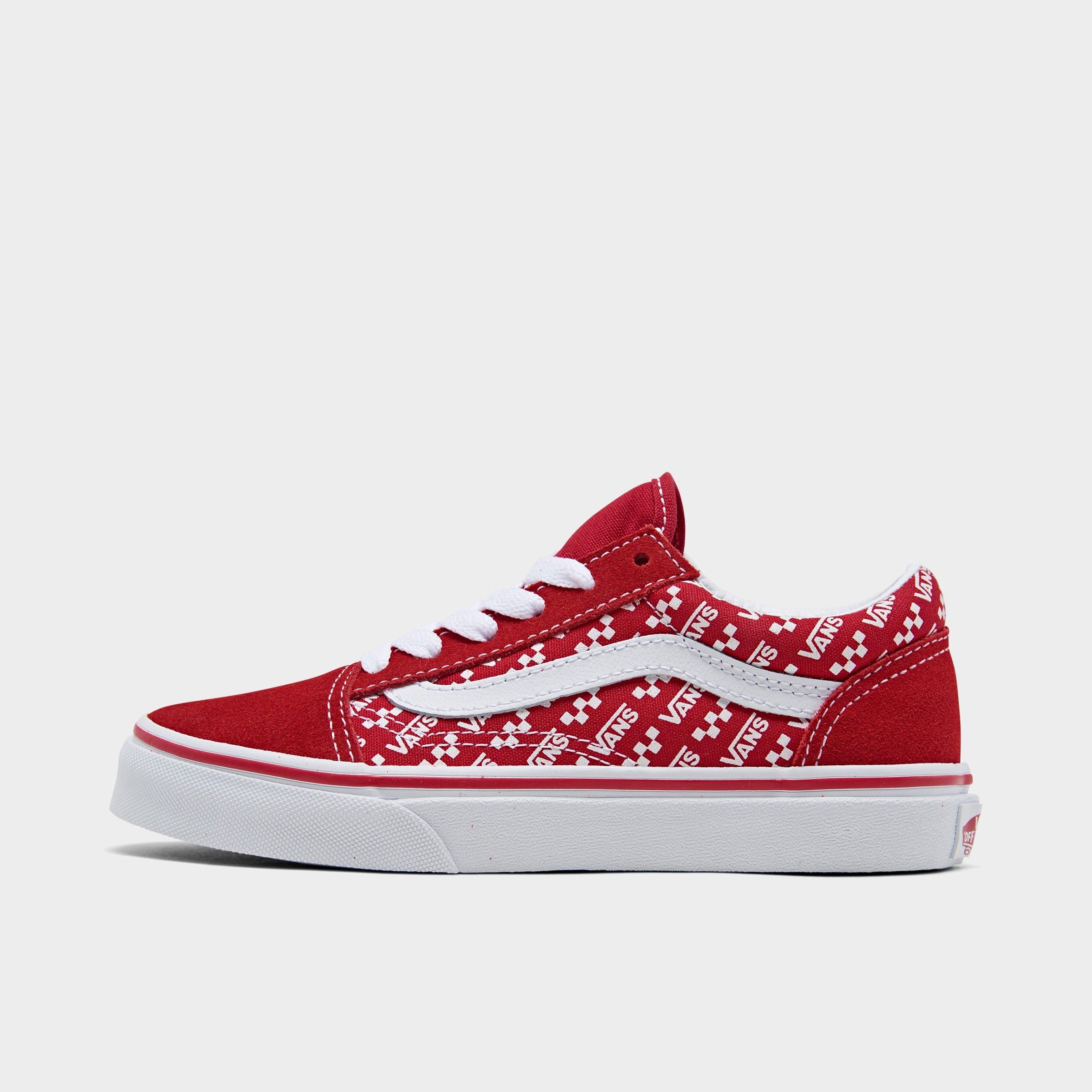 red vans old skool kids