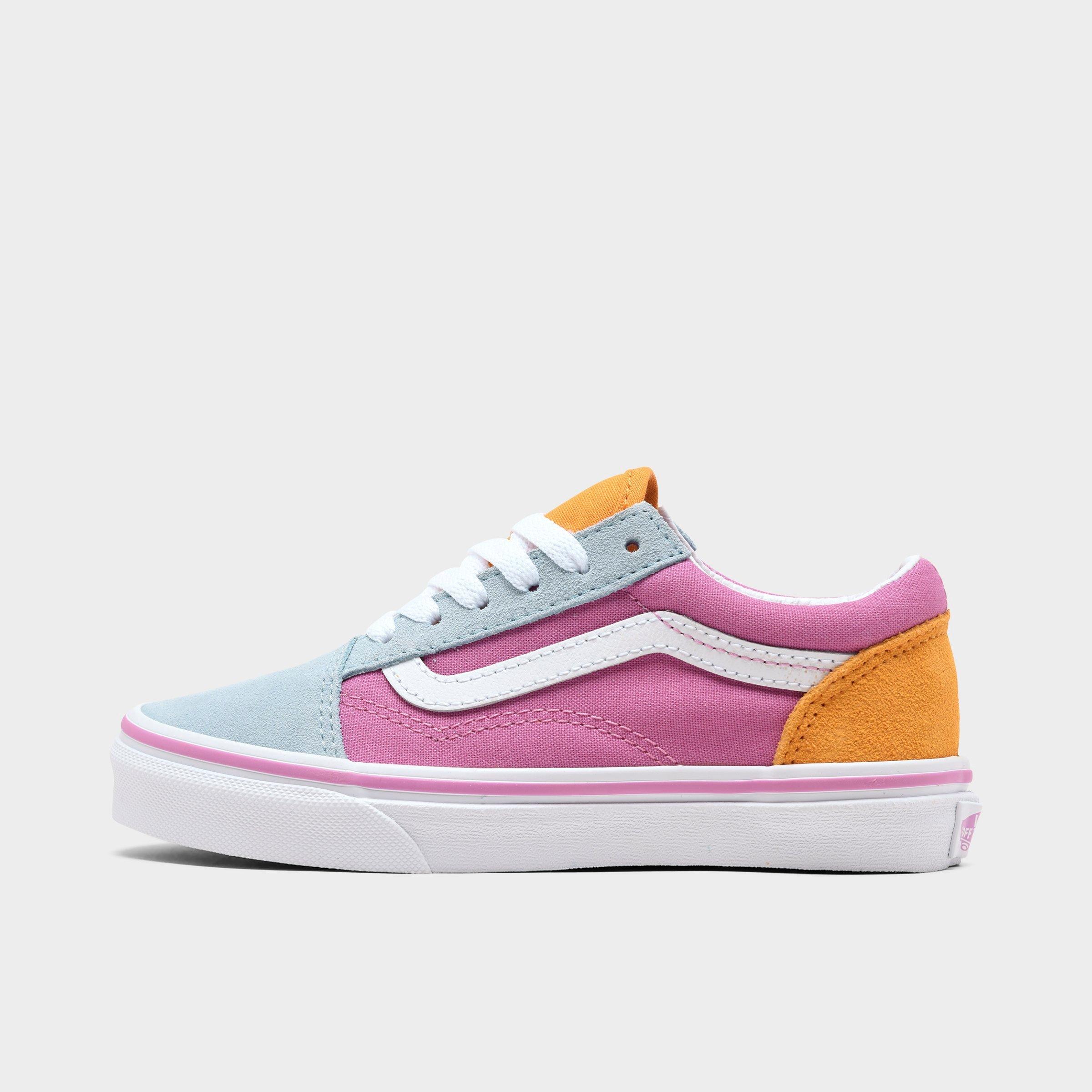 vans old skool blue pink