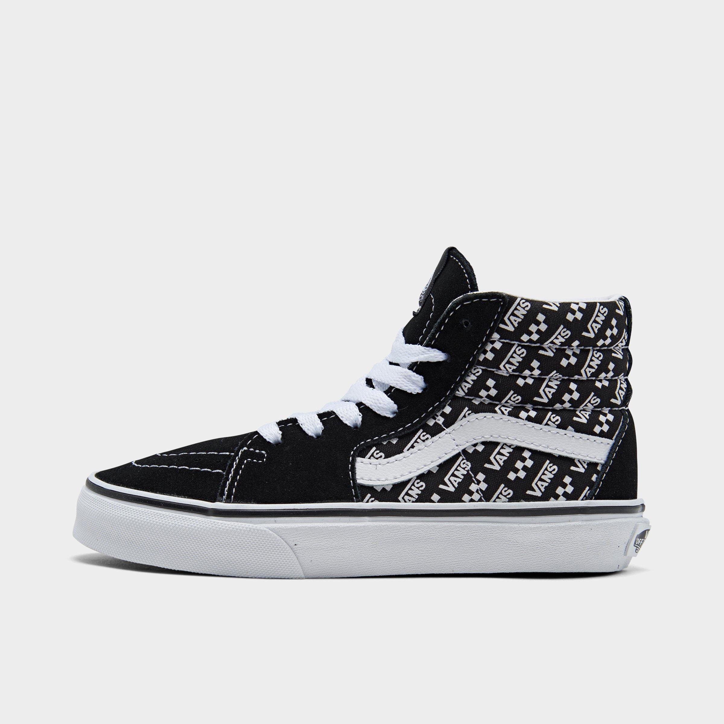 Little Kids' Vans Sk8-Hi Logo Print Casual Shoes| JD Sports