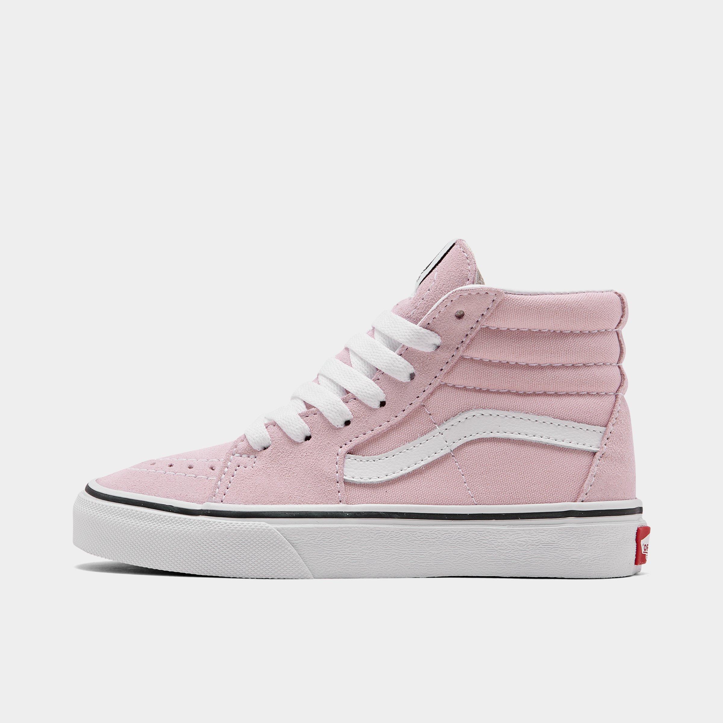 light pink vans kids