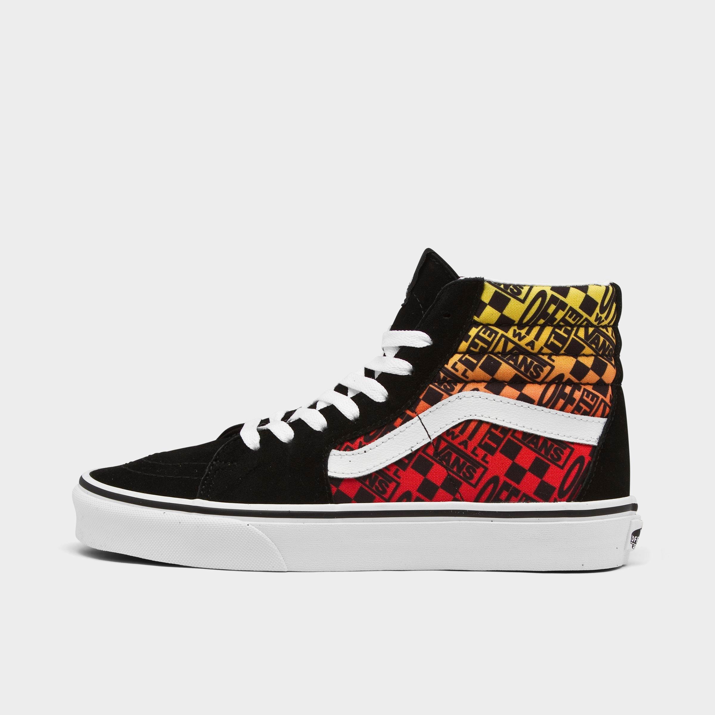 Big Kids' Vans Sk8-Hi Suede Print 