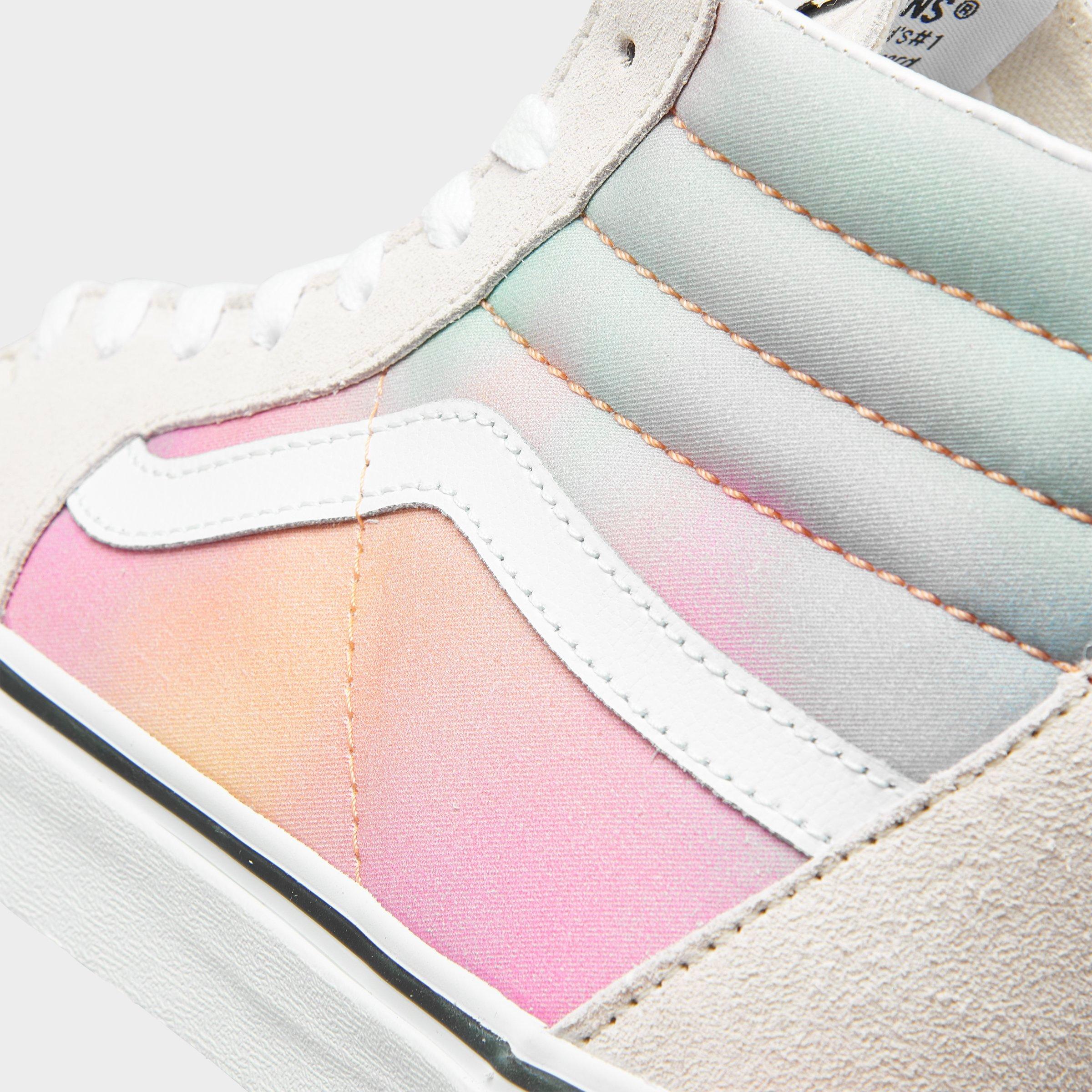 vans pastel high tops