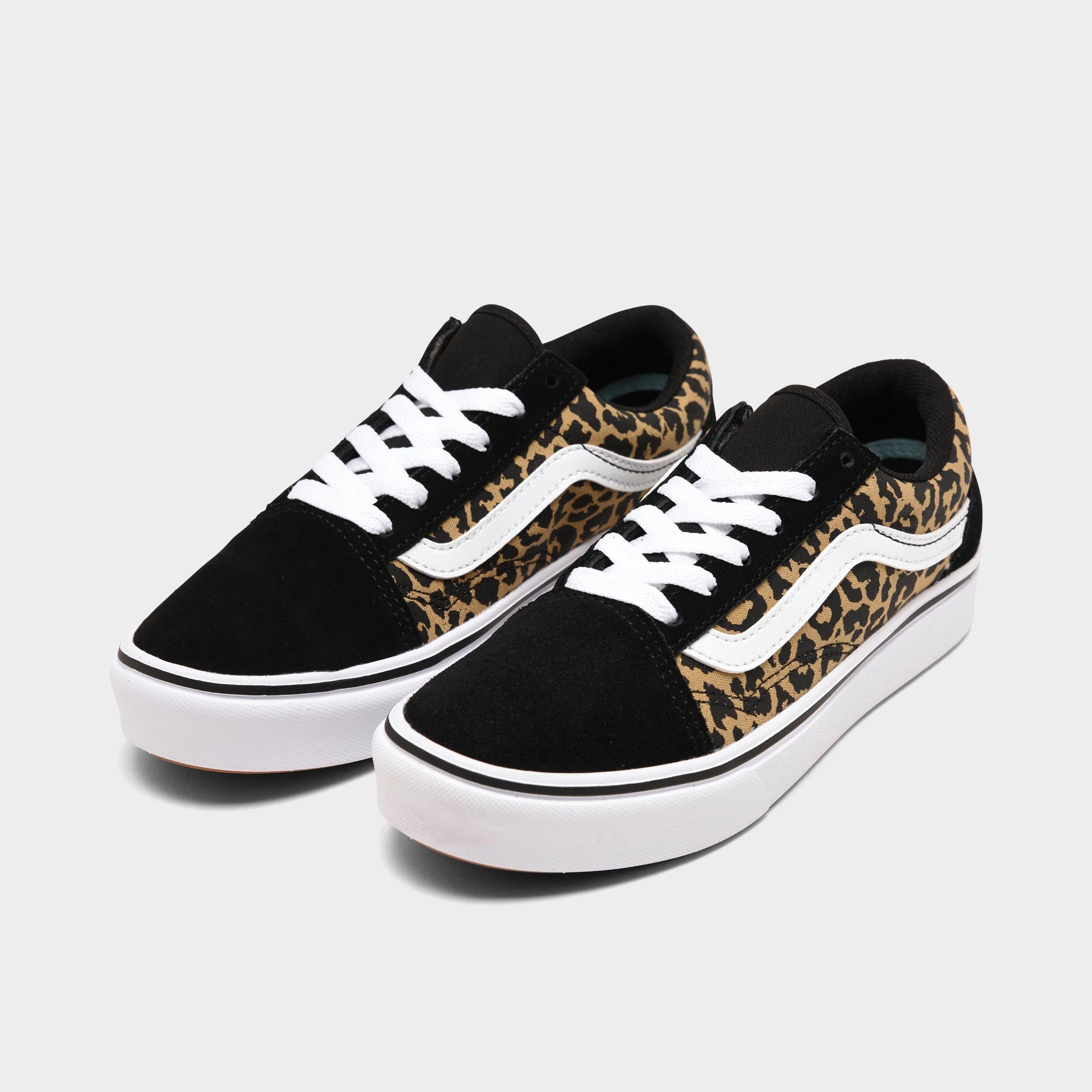 vans comfycush old skool leopard
