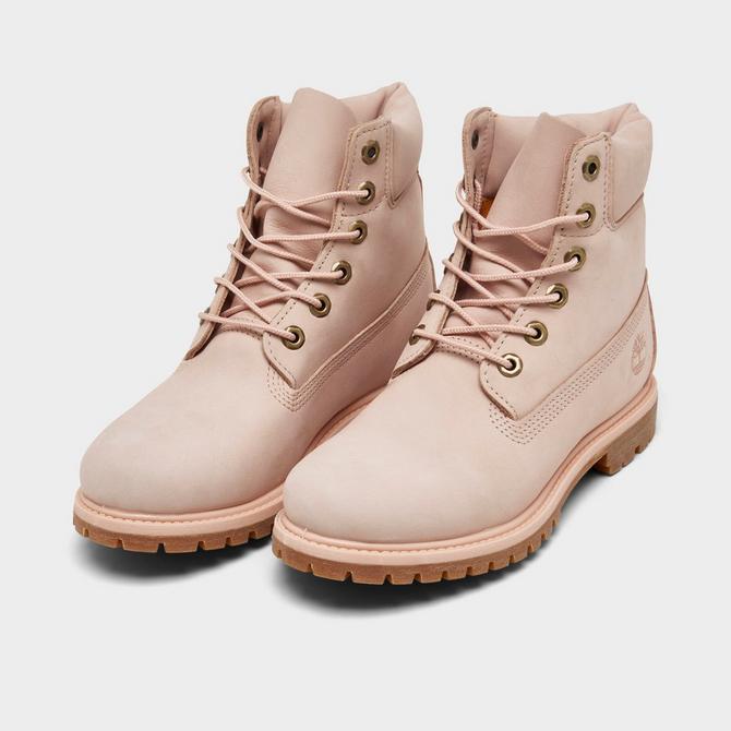 Pink nubuck outlet timberlands