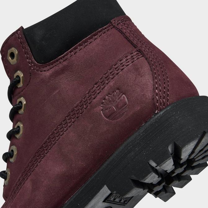 Burgundy 2024 timberlands toddler