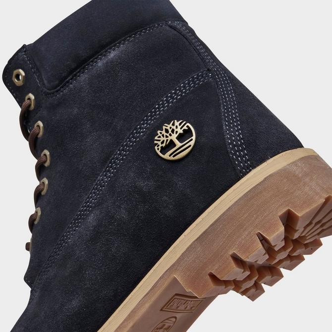 Blue suede timberlands sale