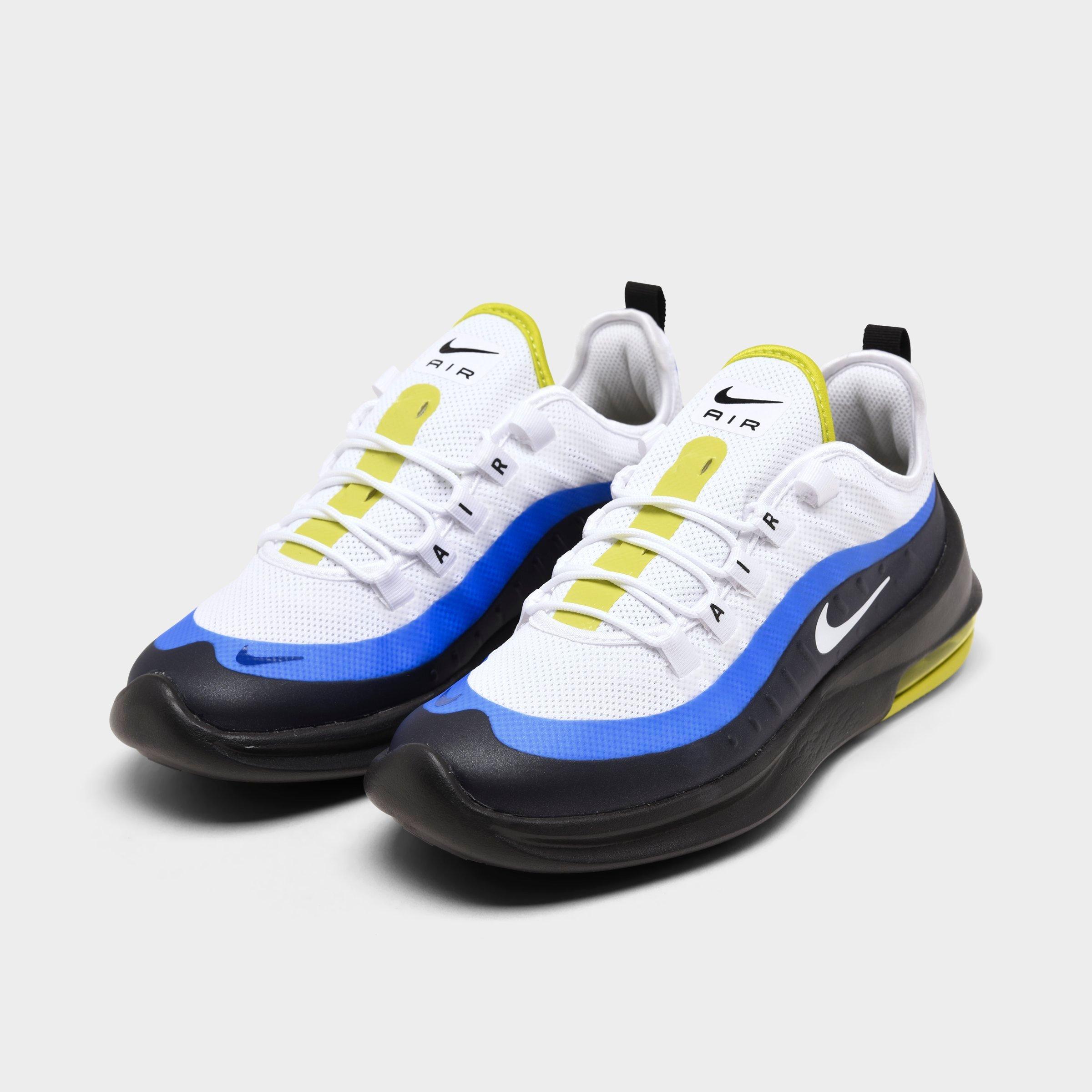 nike axis white blue