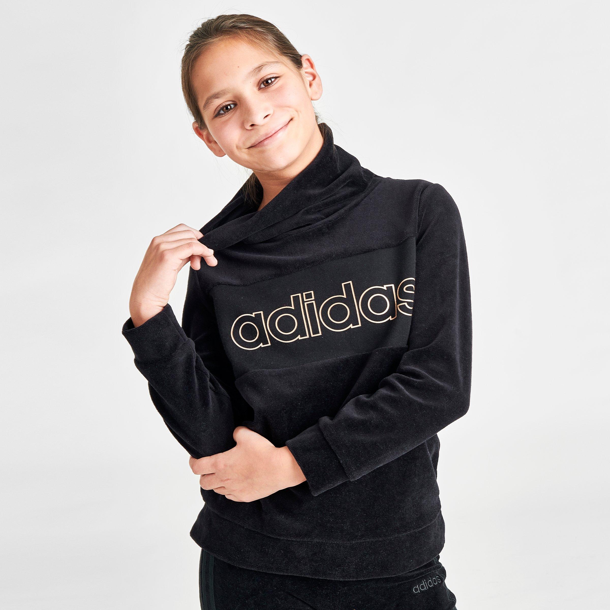 adidas funnel neck hoodie