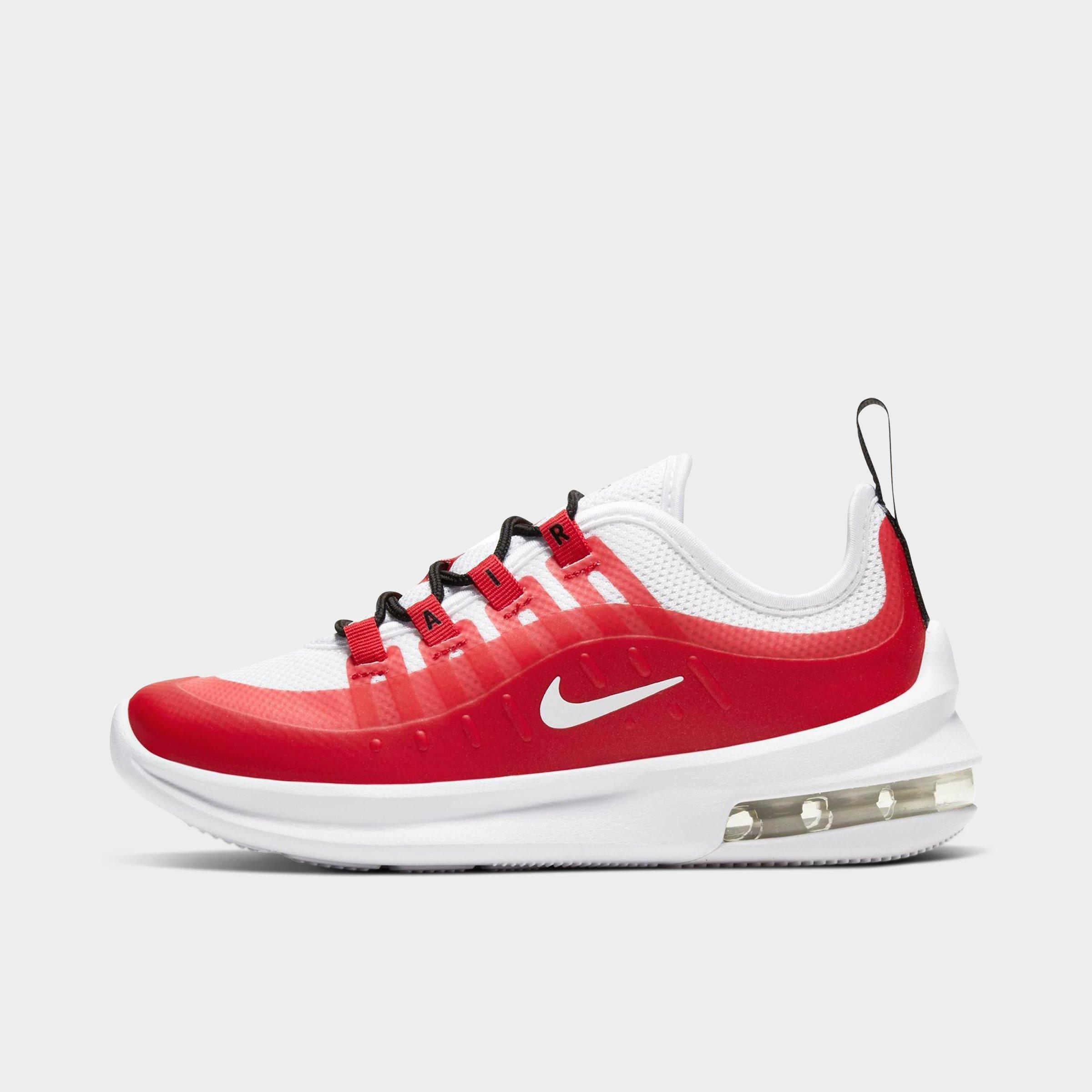 nike air max axis black white red