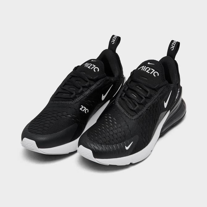 Nike Air Max 270 White/Black Women's Shoes, Size: 5.5