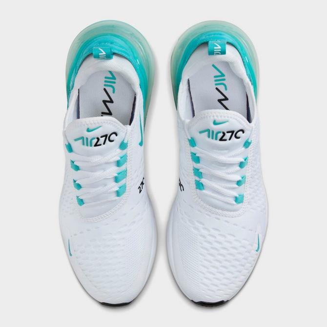 Nike junior air max 270 trainer white / dusty cactus best sale