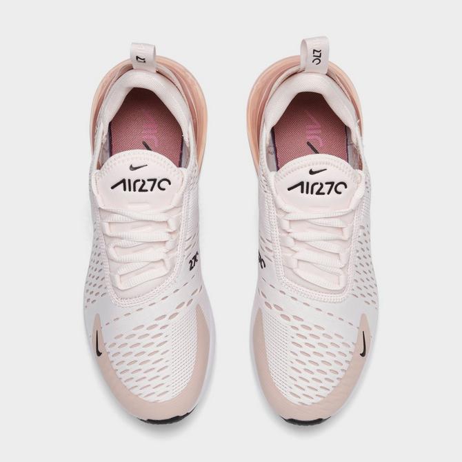 Nike Women's Air Max 270 Shoes, Size 8, White/Mantra Orange/Sail