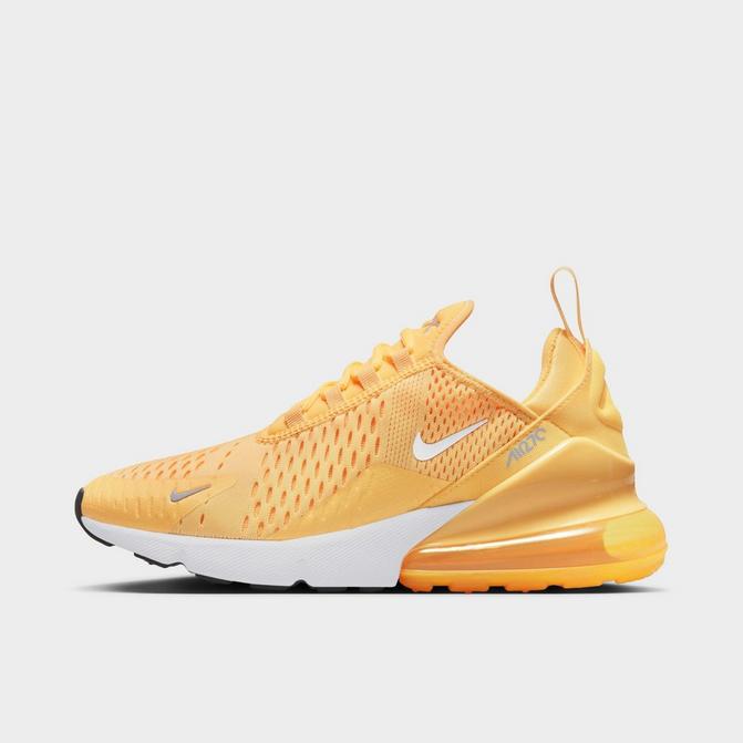 Nike yellow hotsell shoes air max