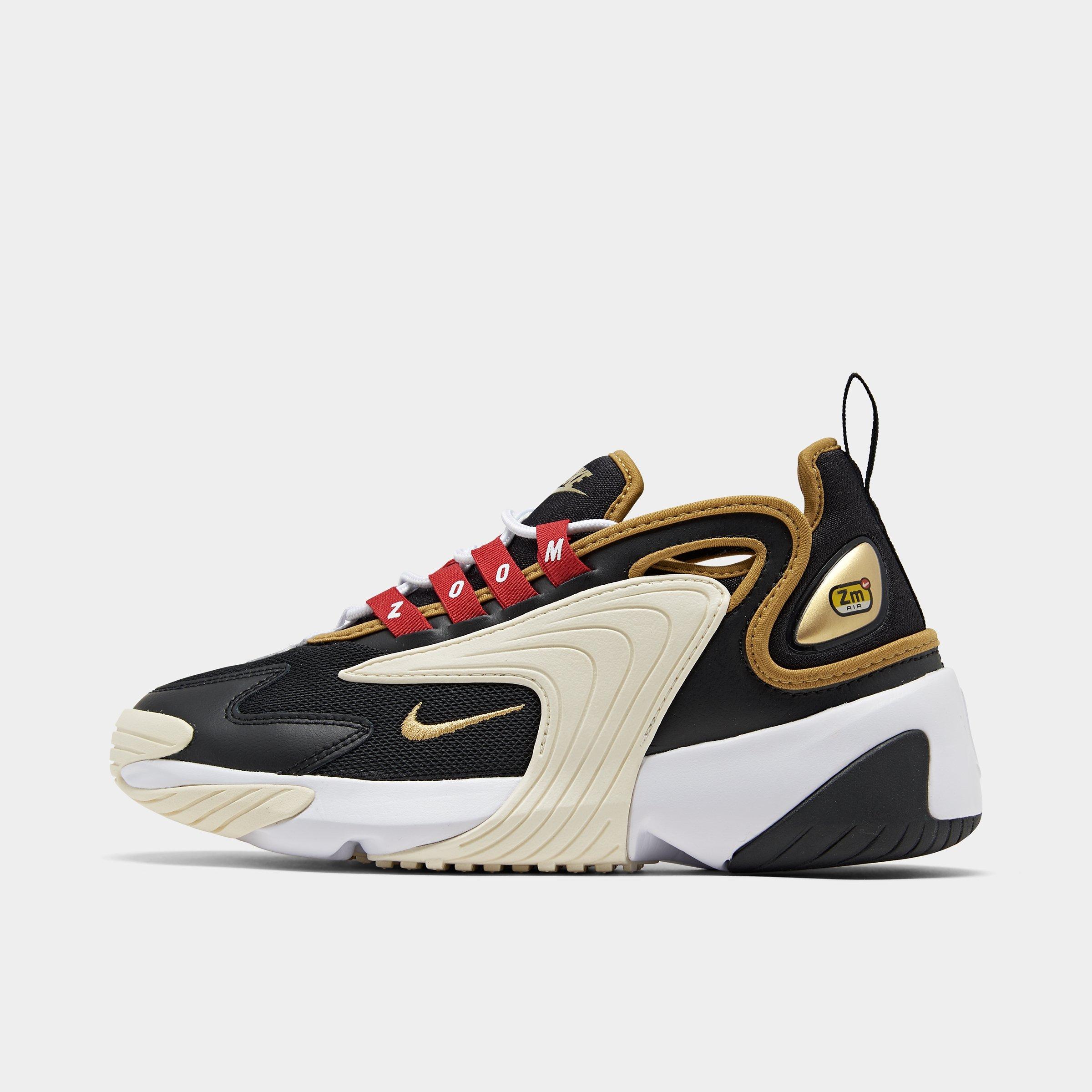 nike zoom 2k black and gold