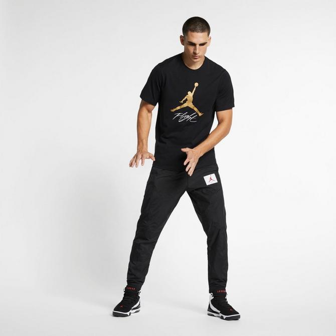 Jordan Men's Jumpman Flight Tee-Black/Gold