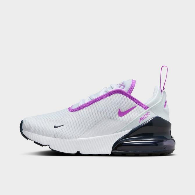 Little girl 2025 purple nike shoes