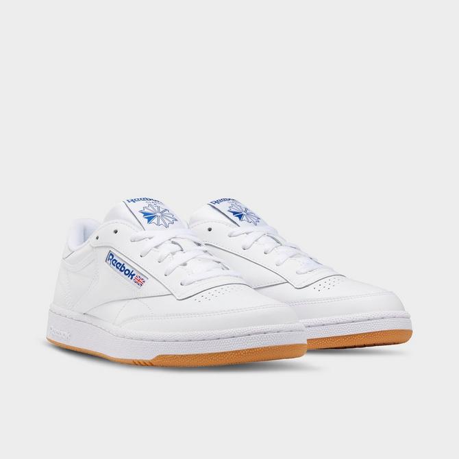 Reebok club c store 85 white gum sole