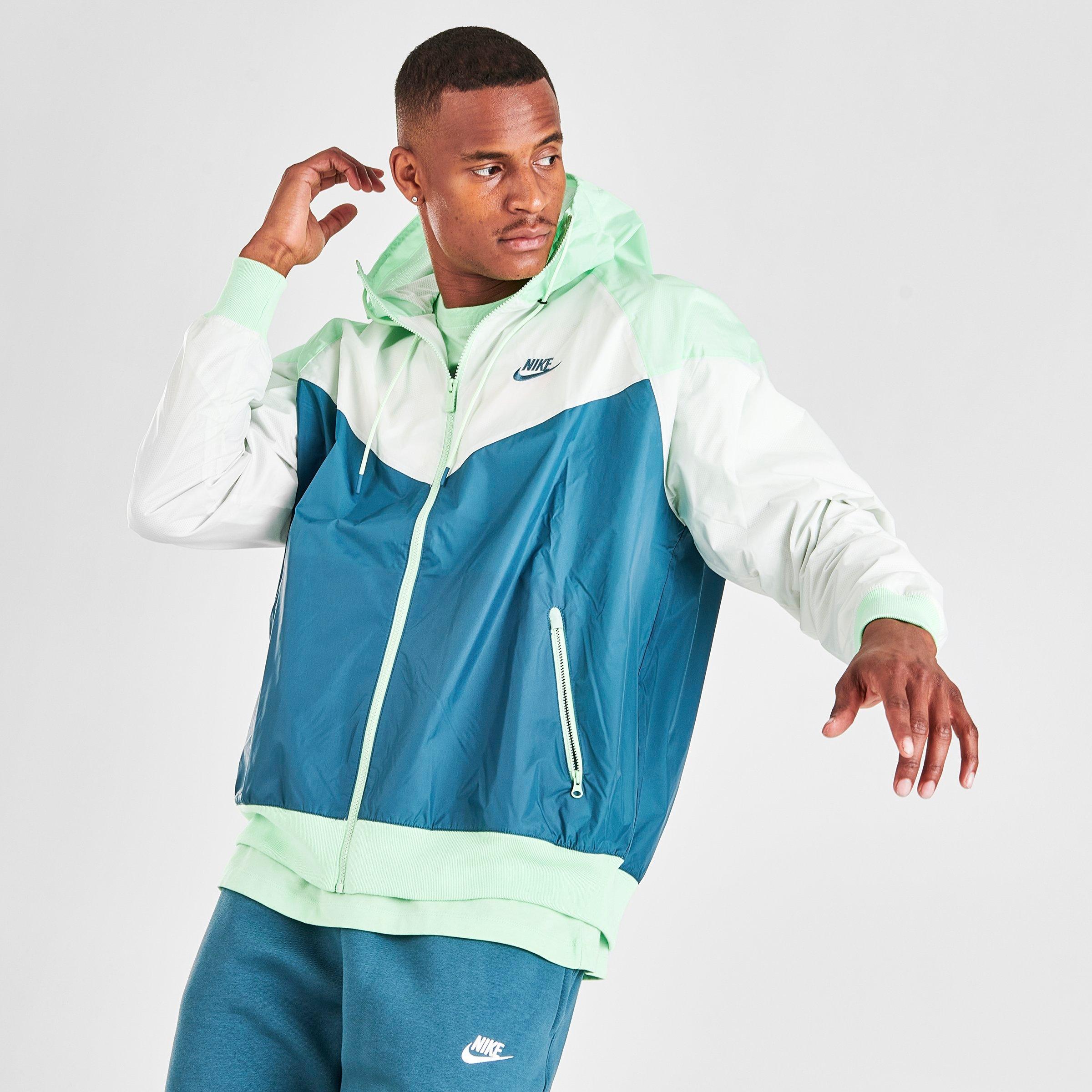 men's nike sportswear colorblock windrunner hooded jacket