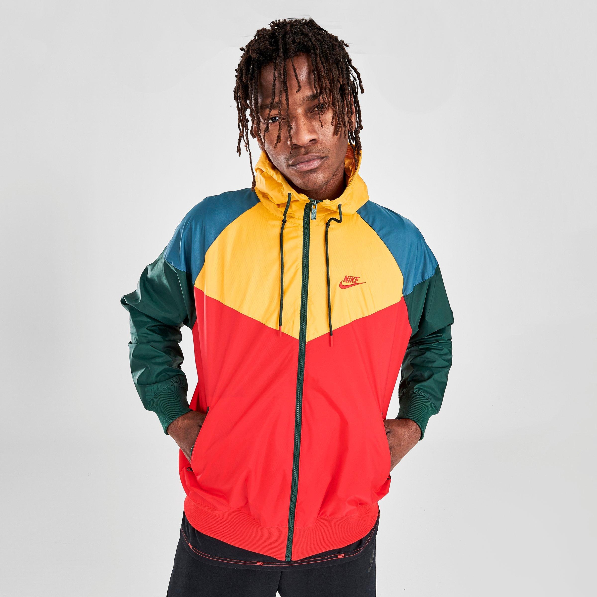 nike men's color block jacket