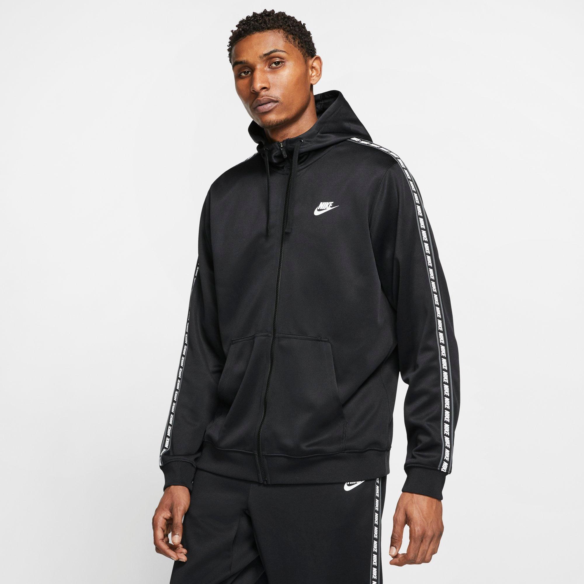 nike training poly full zip hoodie