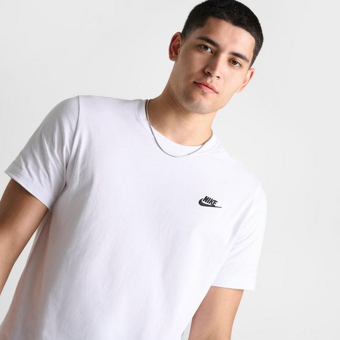 White Nike Club Sportswear T-Shirt - JD Sports Global