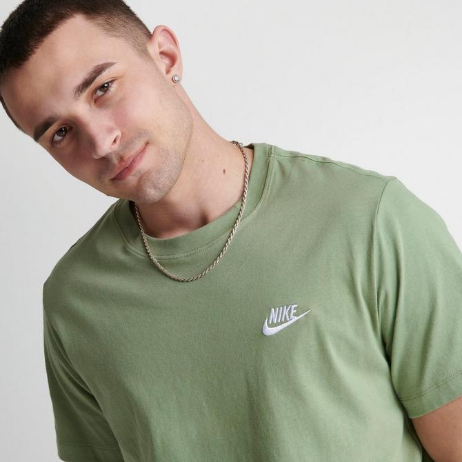 Green nike tee sale