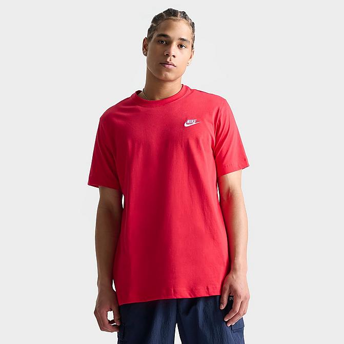 Elke week het winkelcentrum Toneelschrijver Nike Sportswear Club T-Shirt| JD Sports