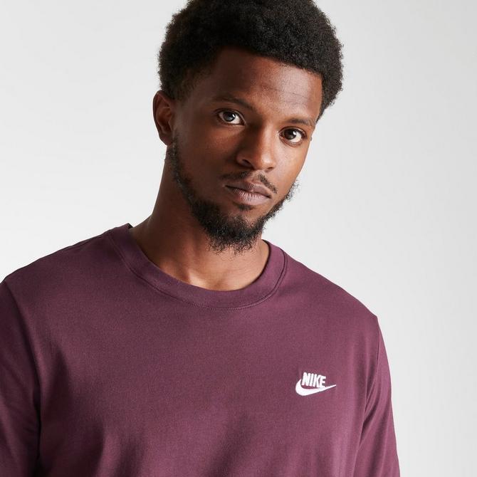 Nike 2025 burgundy shirt