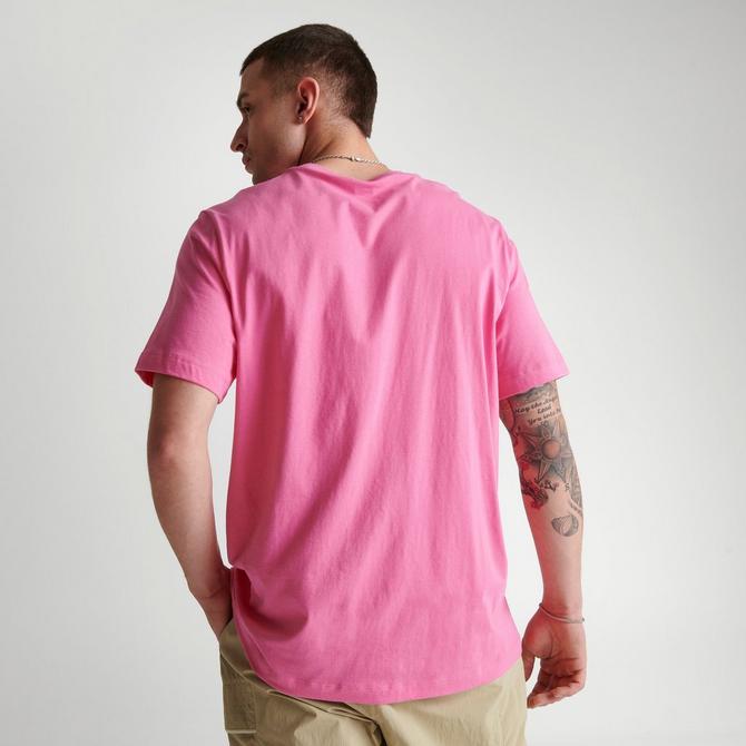 Men's Nike Sportswear Club Logo T-Shirt, Medium, Pinksicle