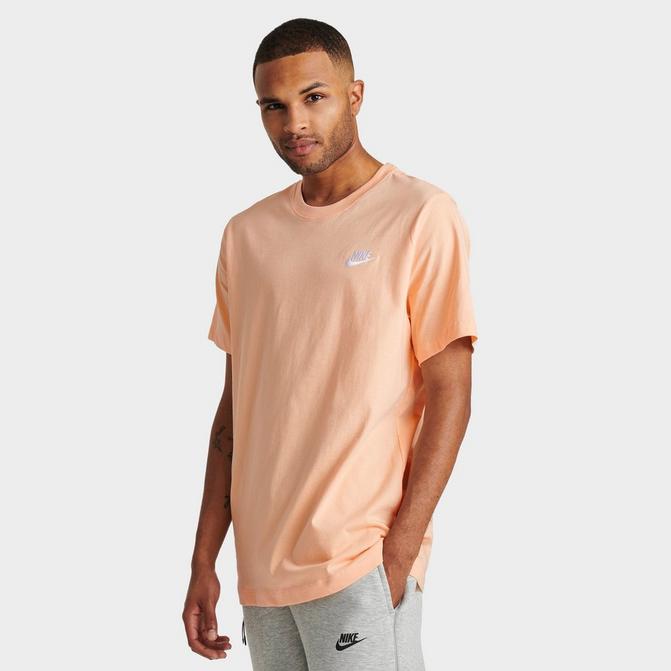 Peach color nike shirt sale