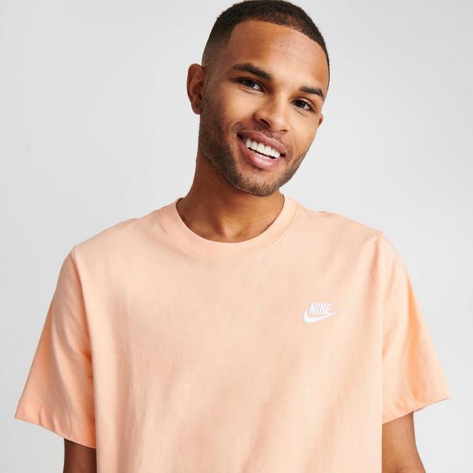 Peach nike t store shirt