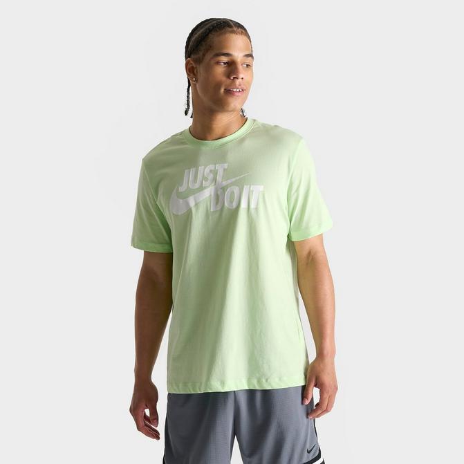 Nike Men s Sportswear Just Do It T Shirt Vapor Green S