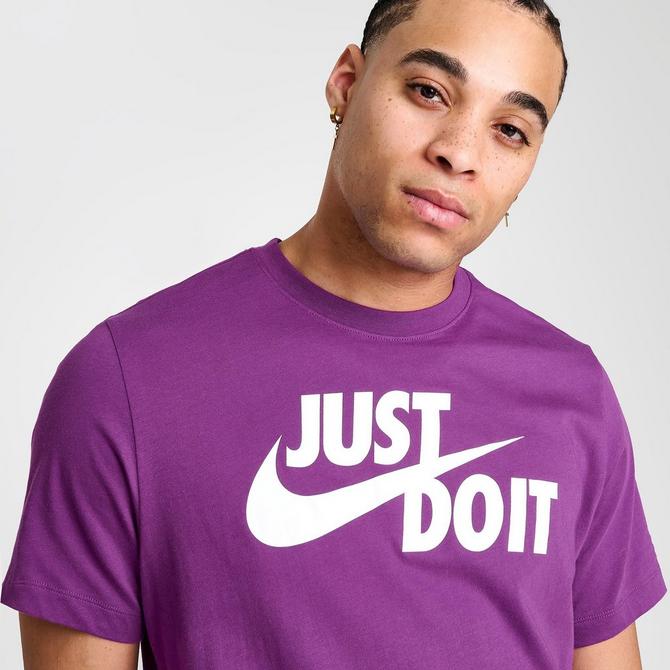 Nike just do cheap it script neck tee