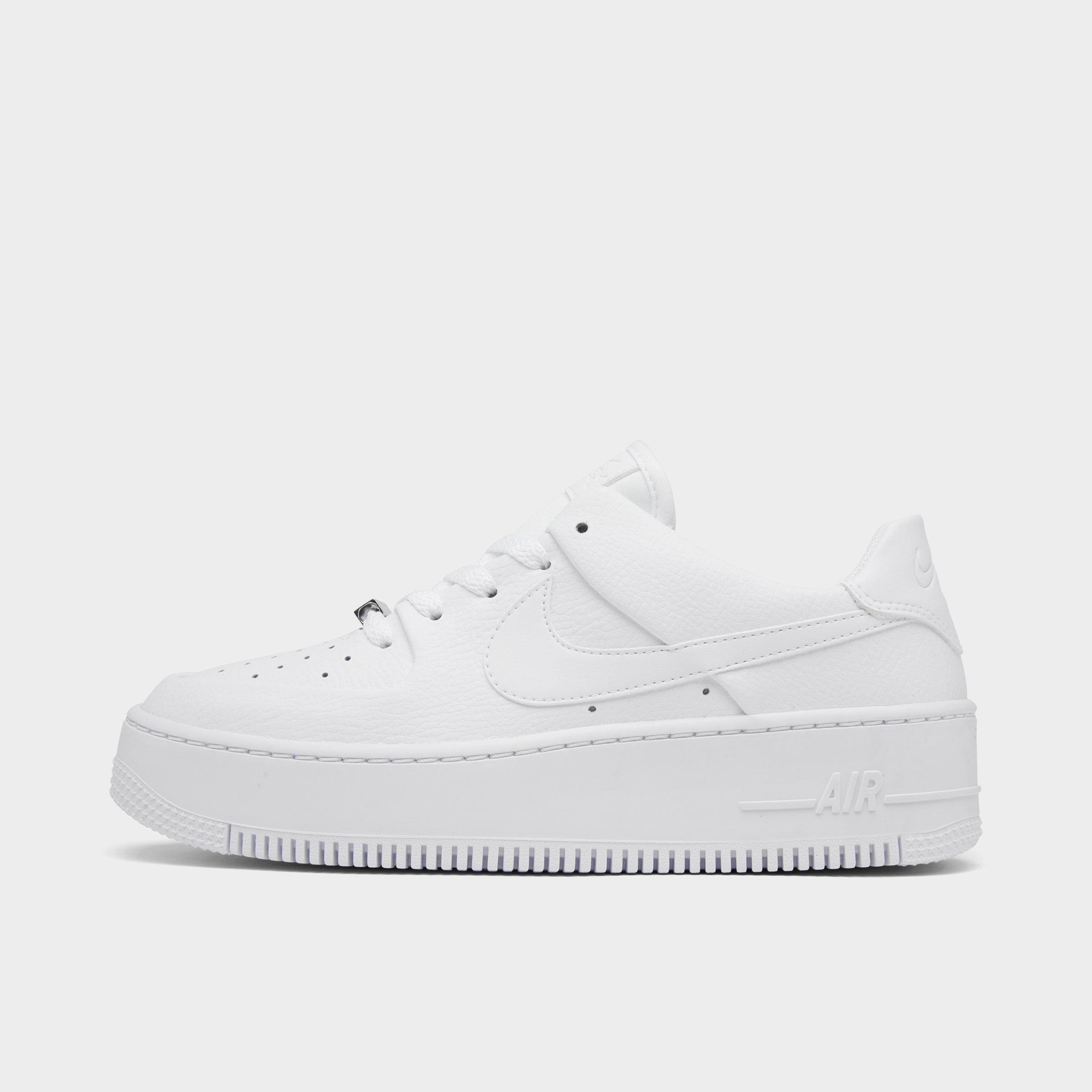 womens nike air force low white