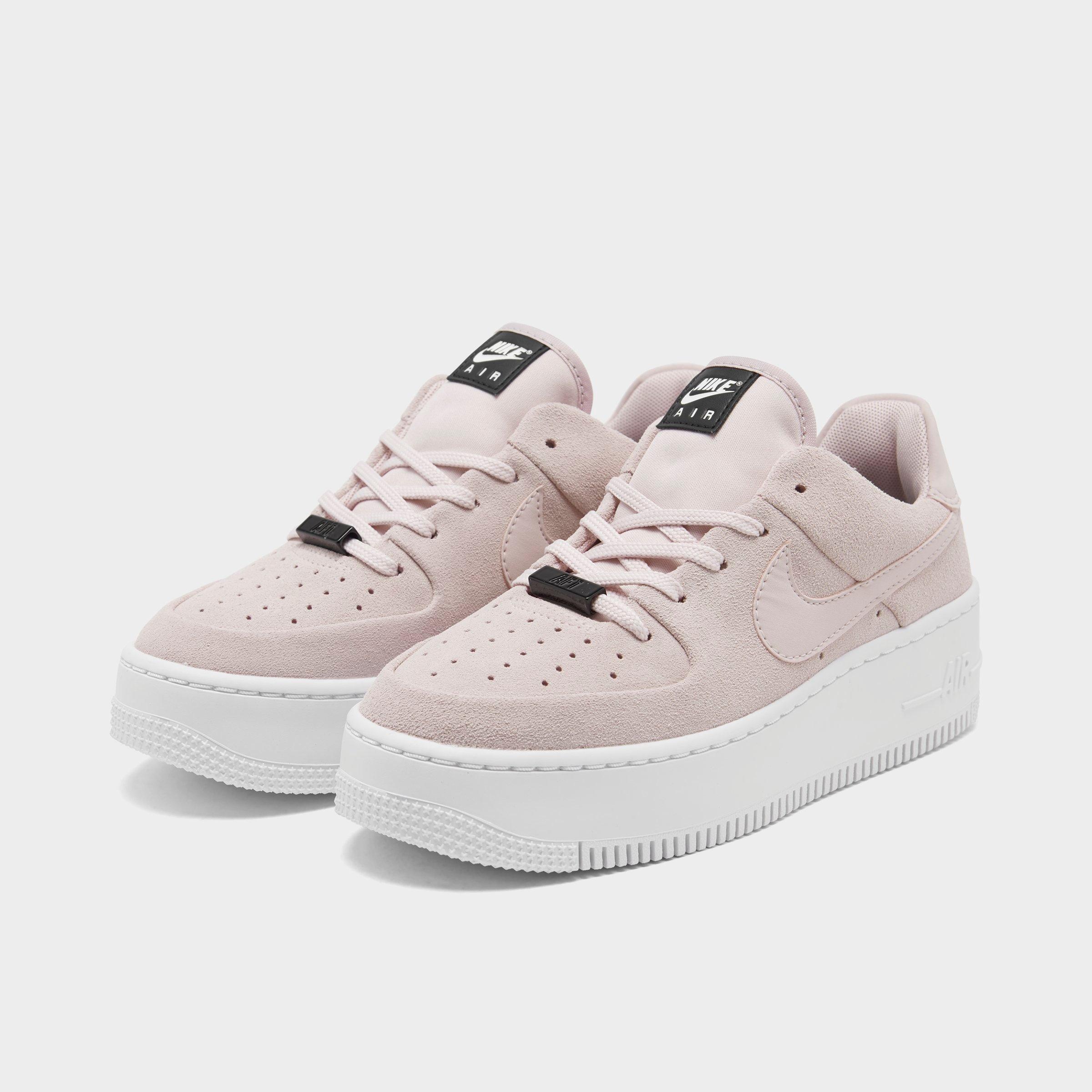 nike air force 1 sage barely rose