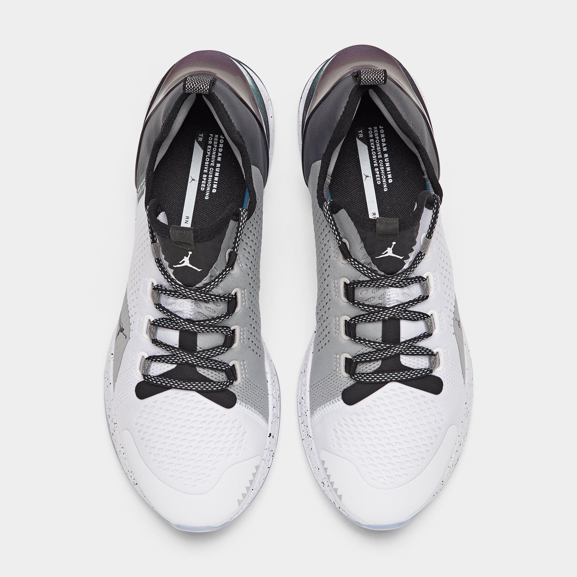 jordan react havoc white black smoke grey