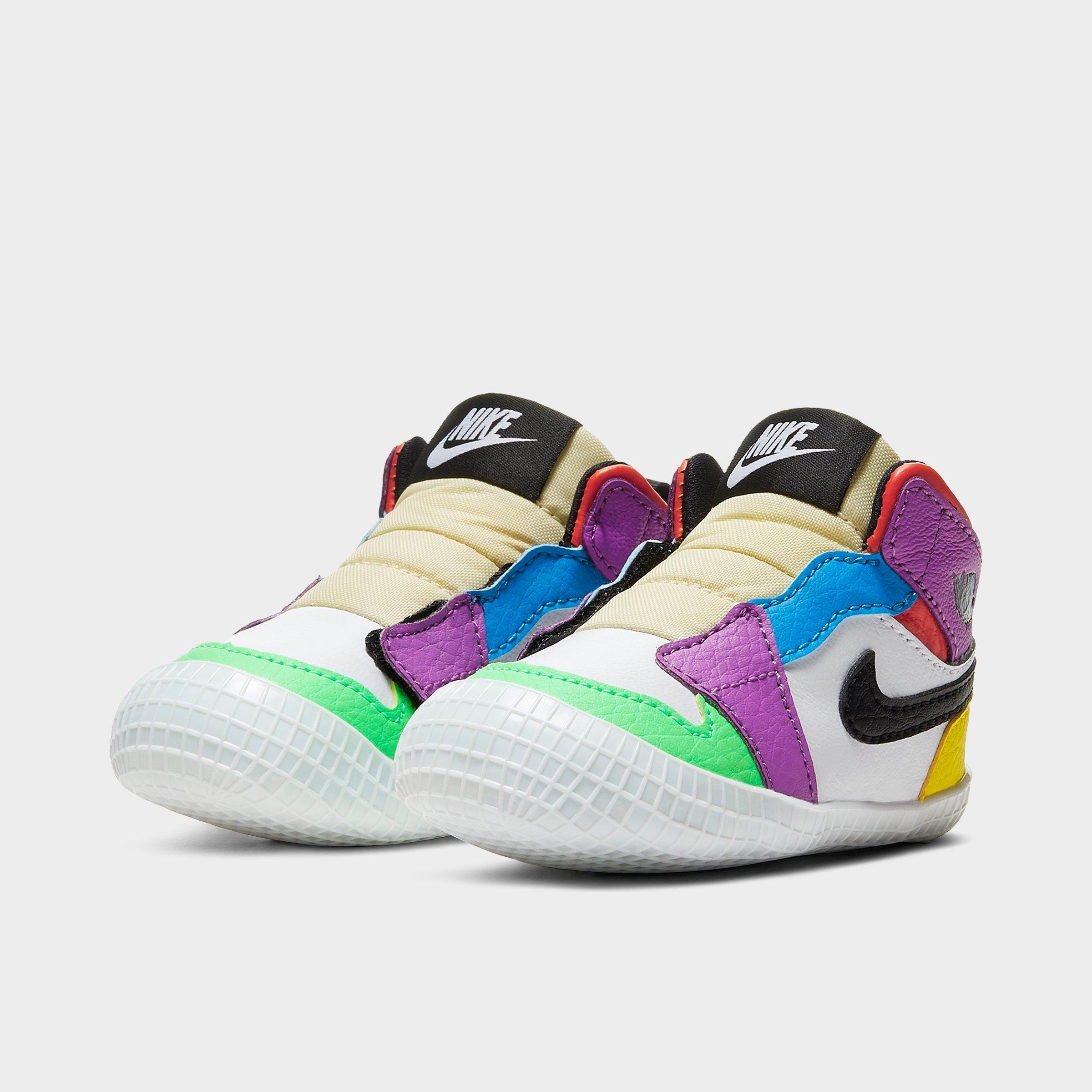 infant girl jordan crib shoes