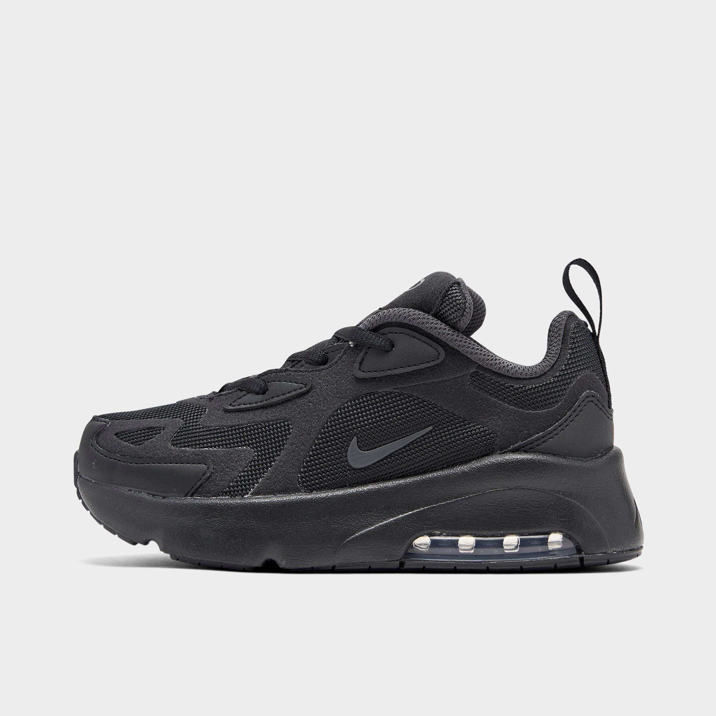 nike air max 200 kids black