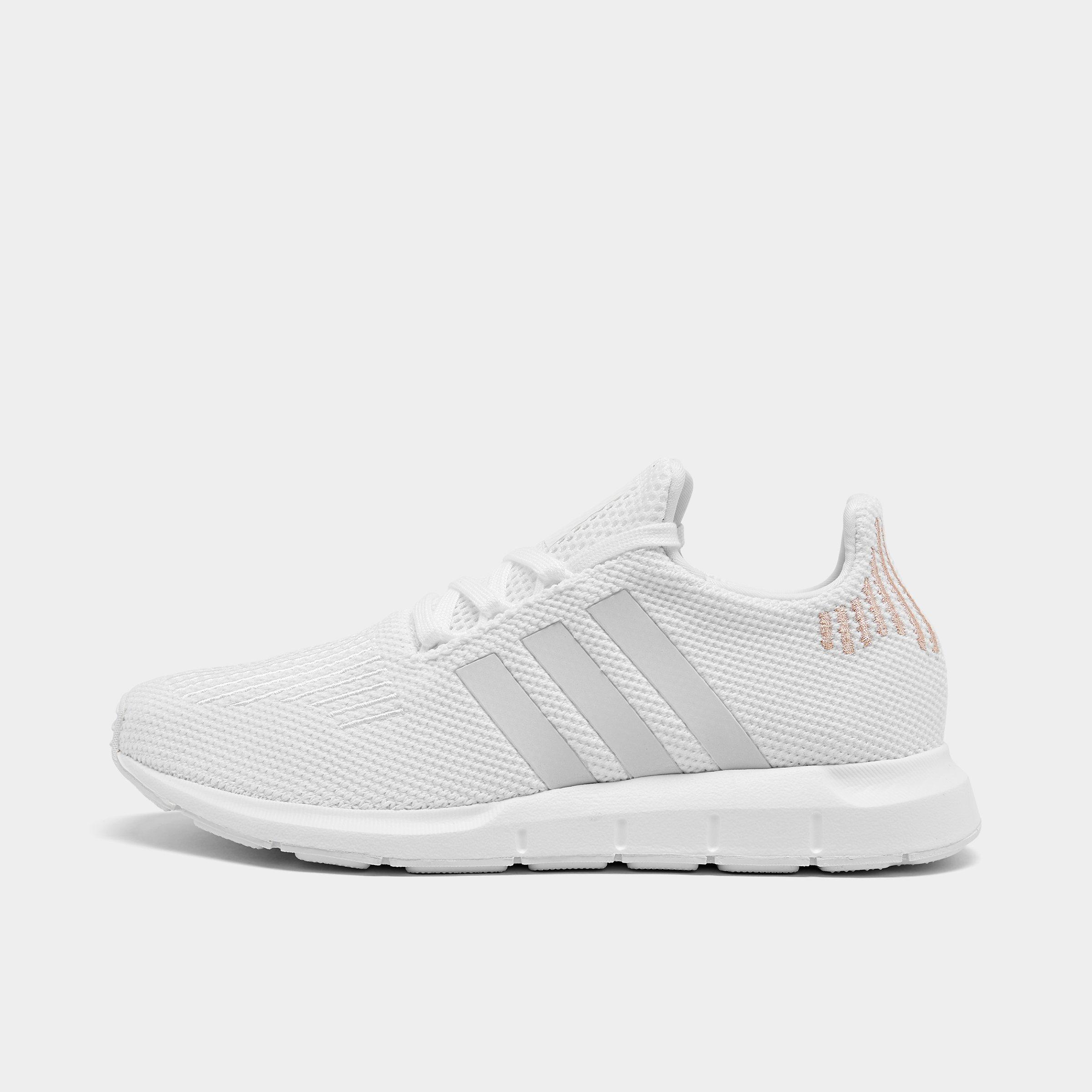 adidas swift run white and crystal shoes