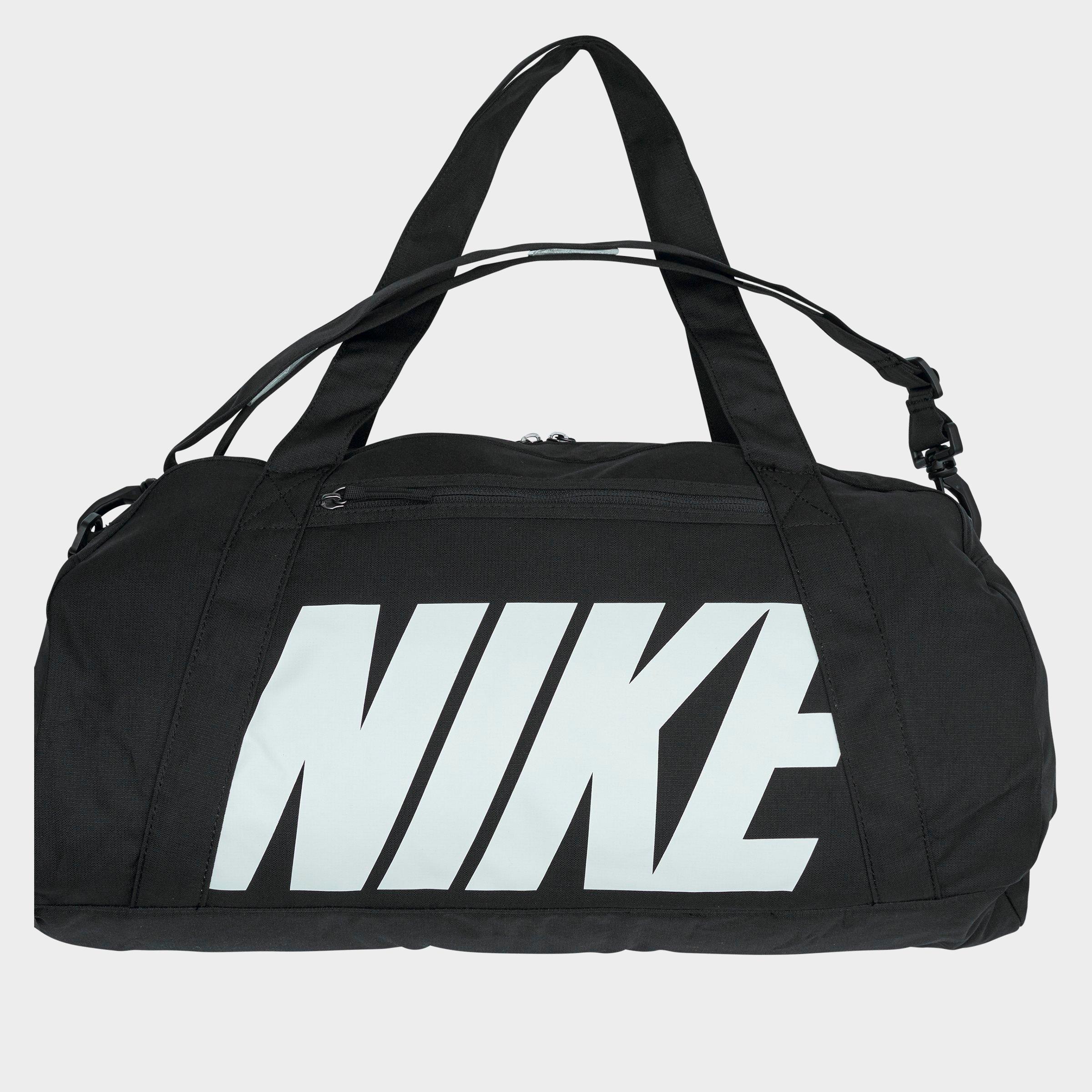 grey nike duffle bag