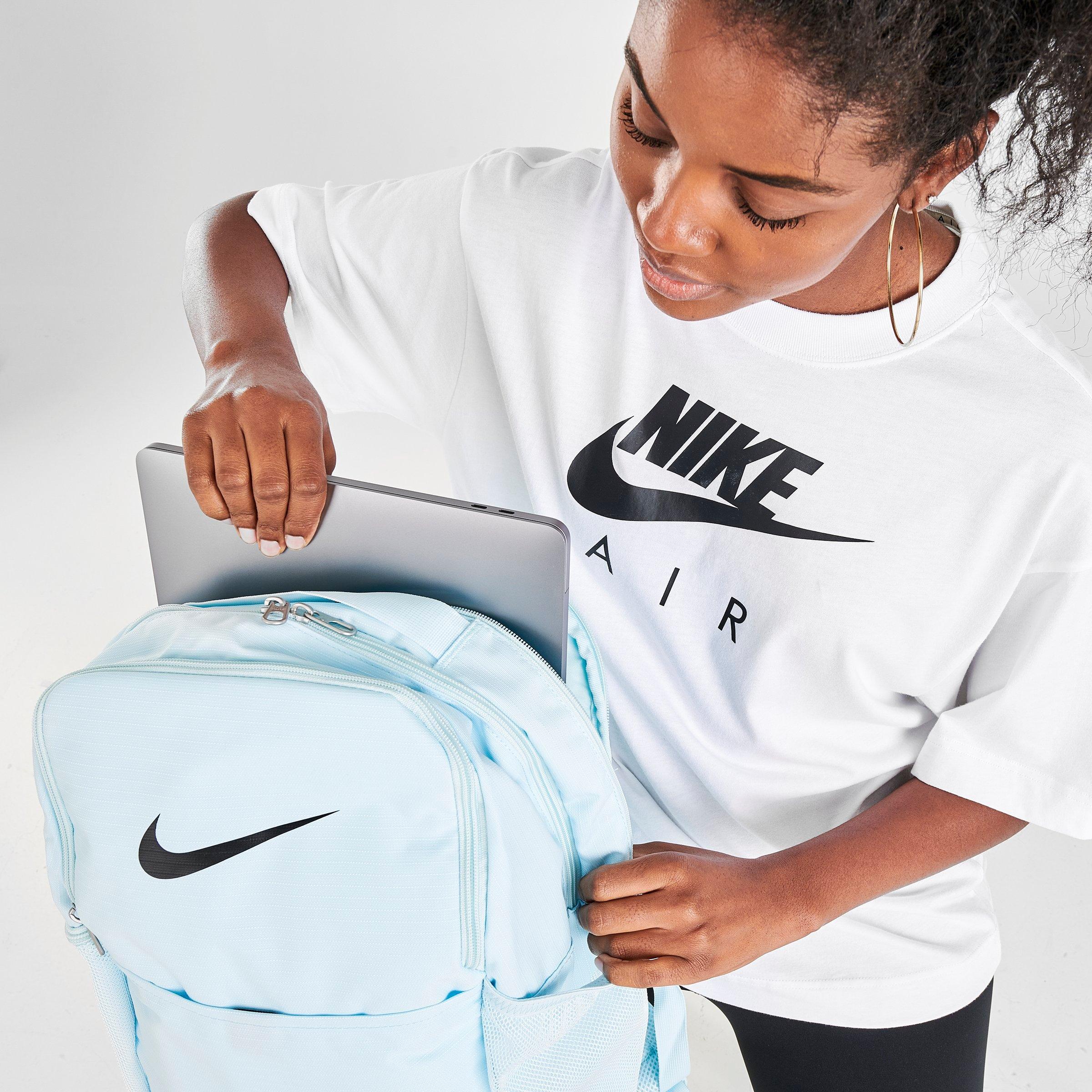 nike brasilia backpack blue