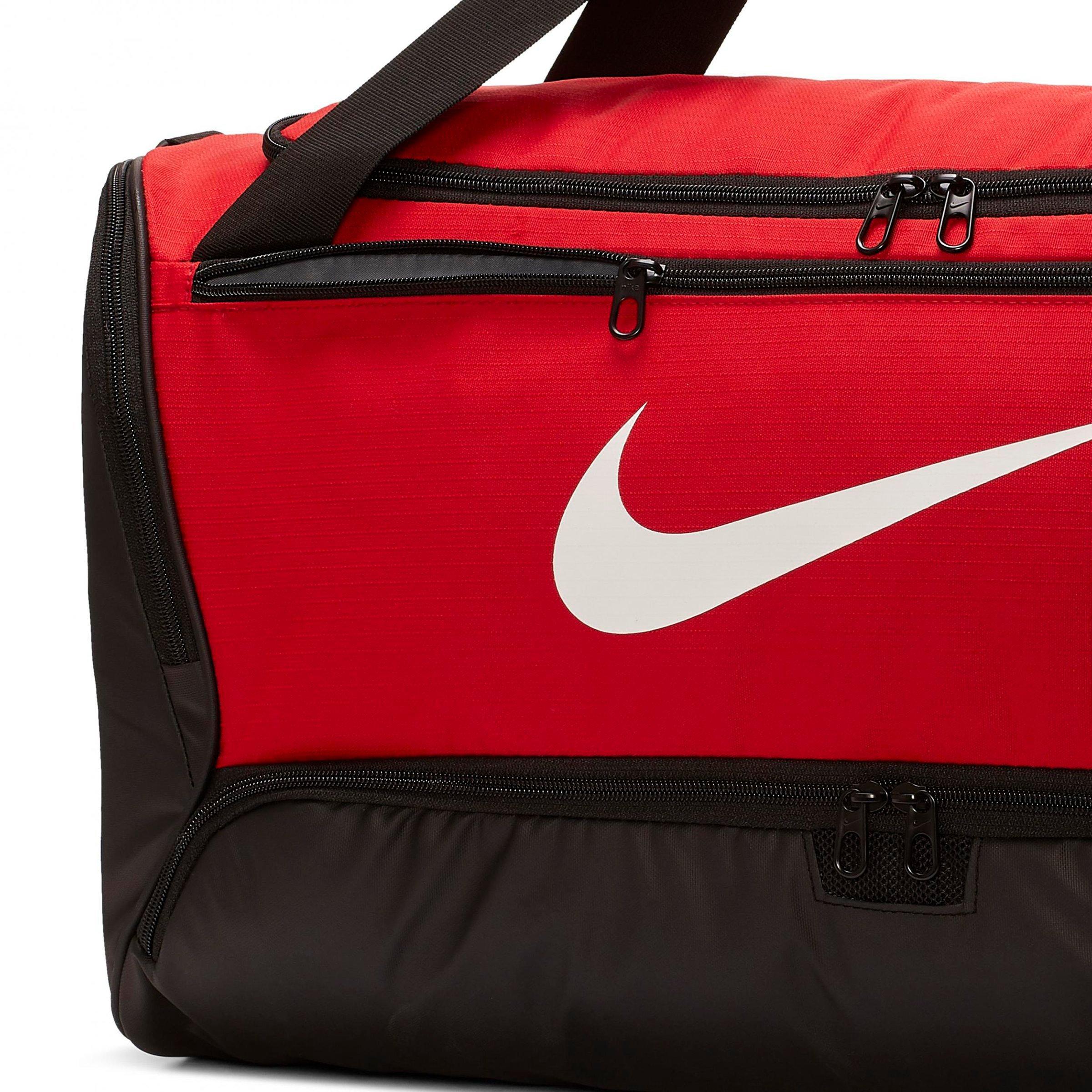 red nike duffle bag