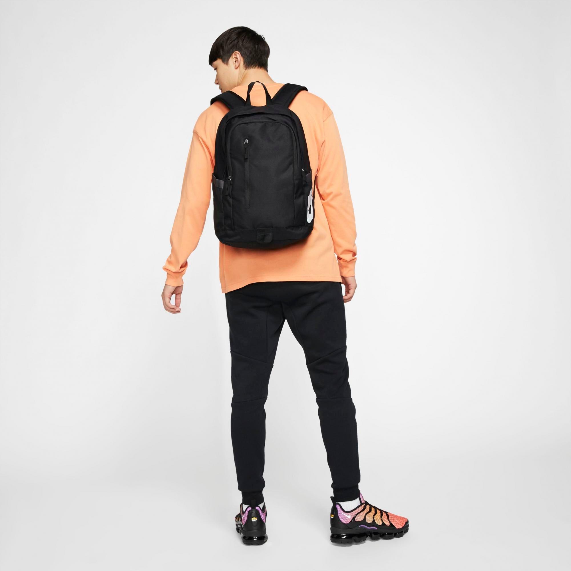 nike all access soleday backpack black