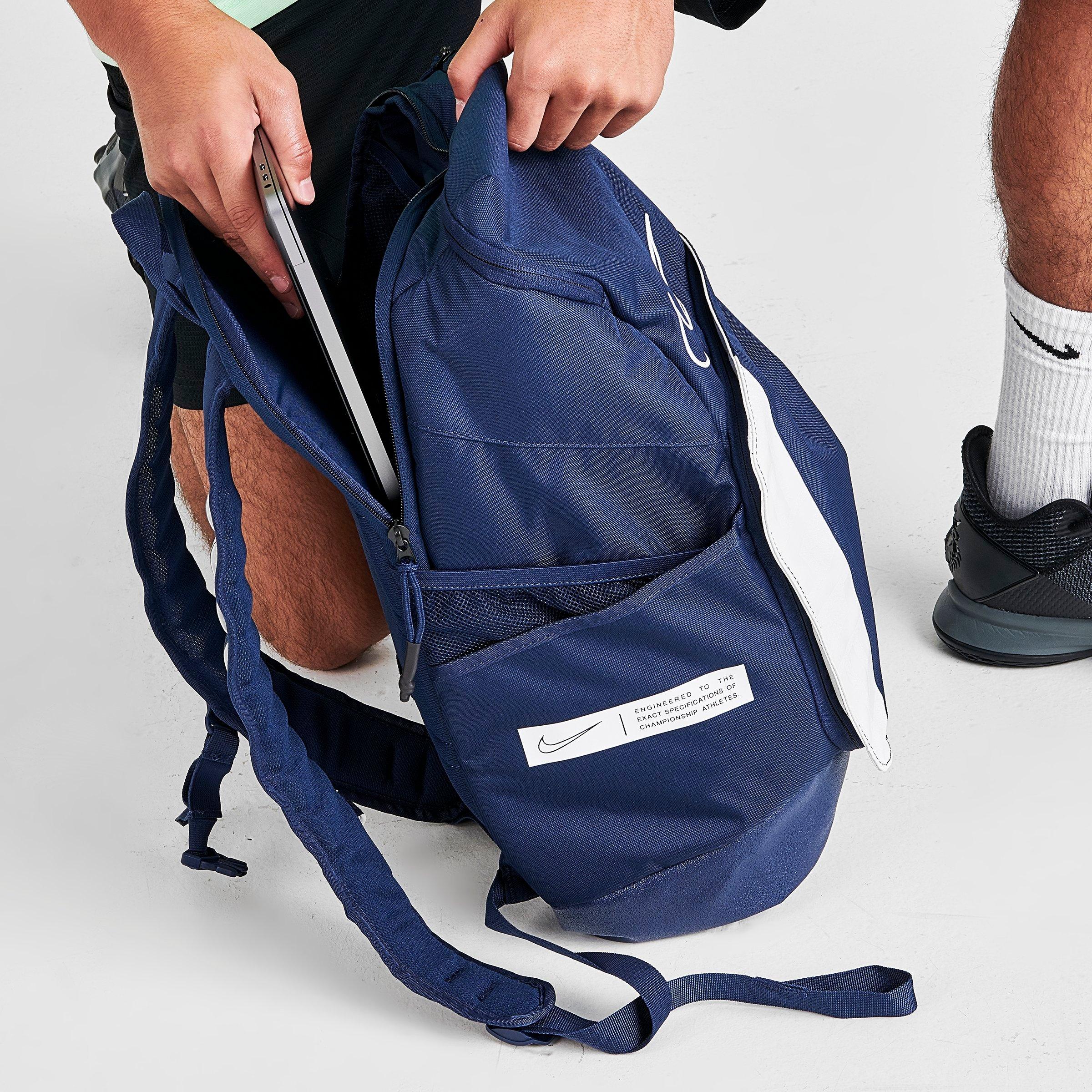 navy nike elite backpack