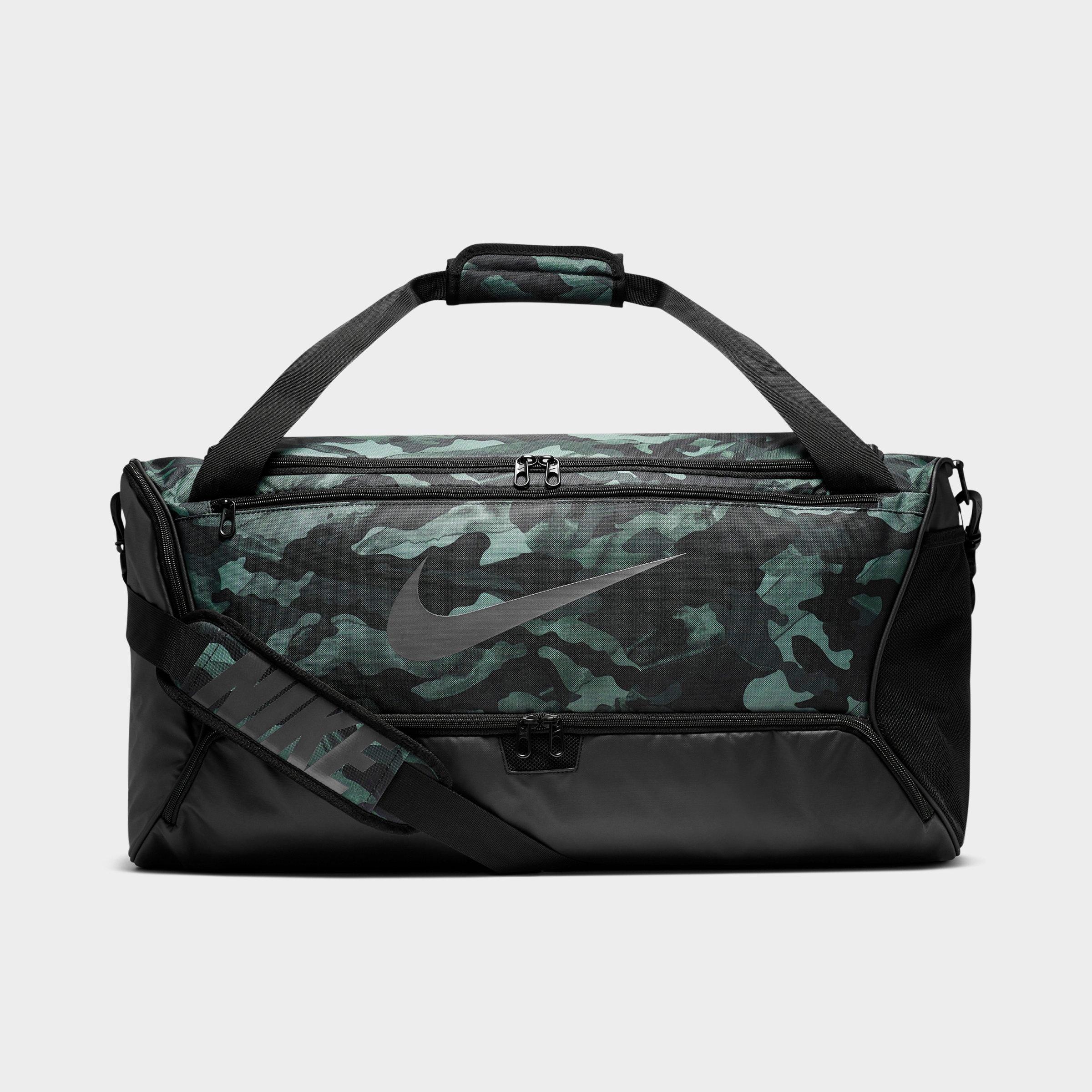 nike brasilia camo duffle bag