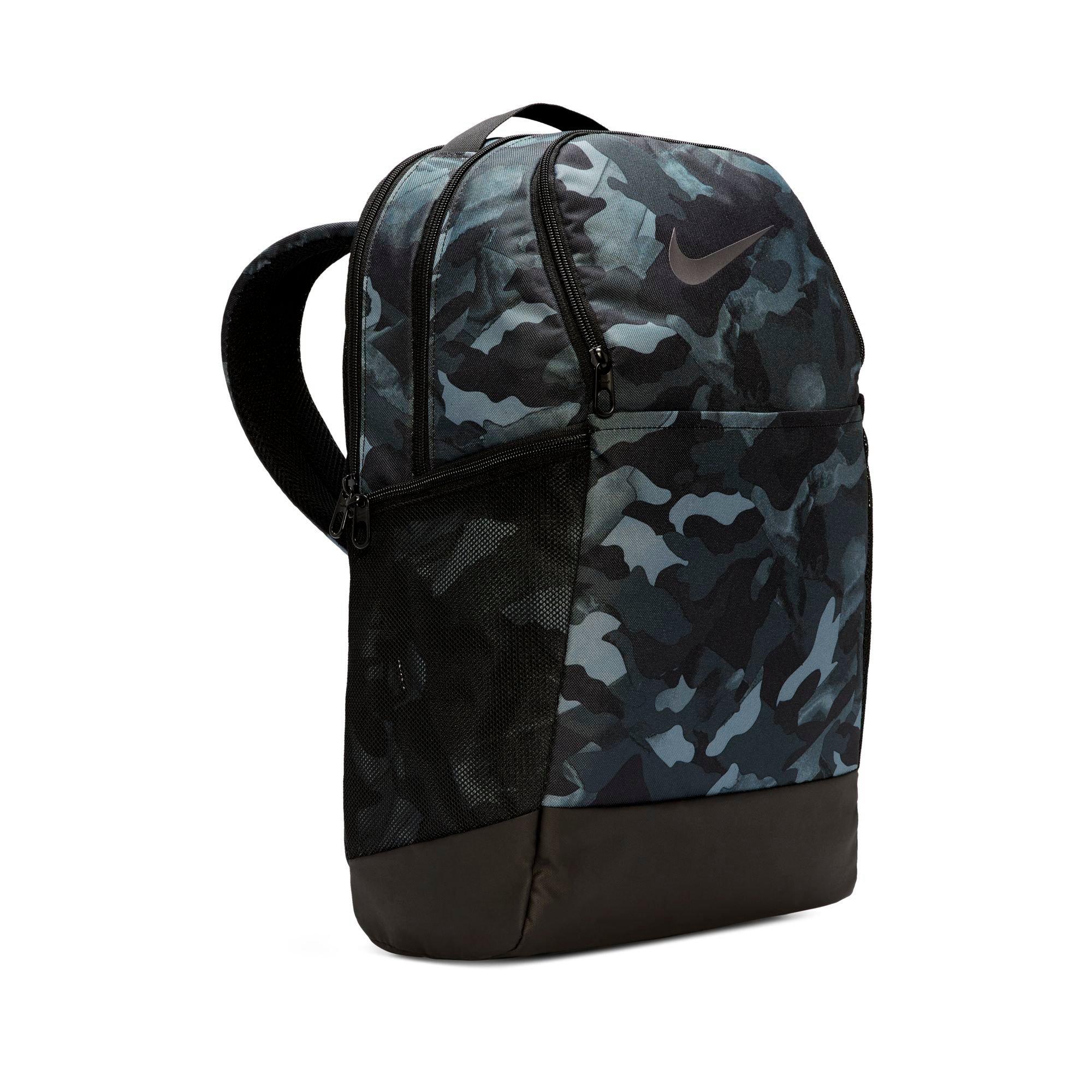 nike brasilia camo backpack