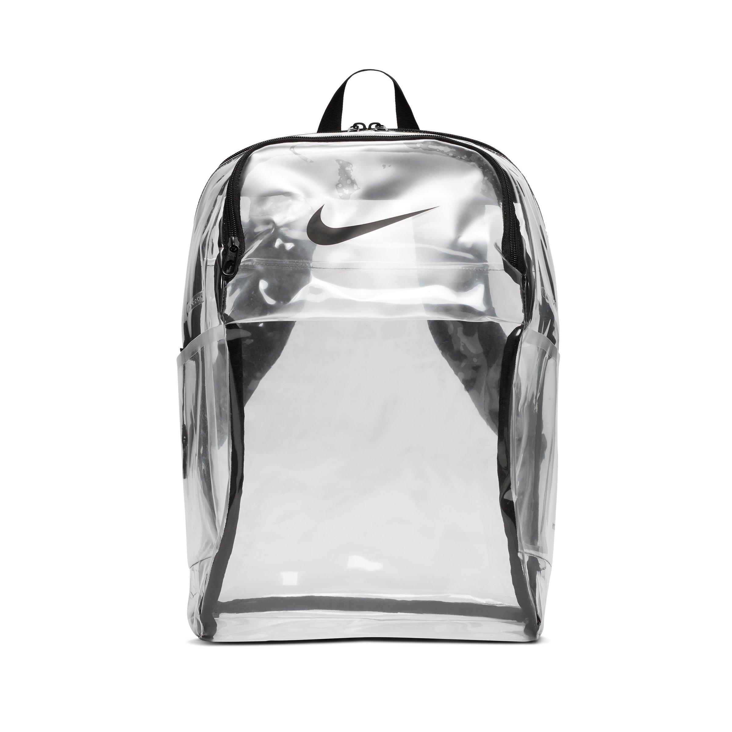 nike backpacks clear