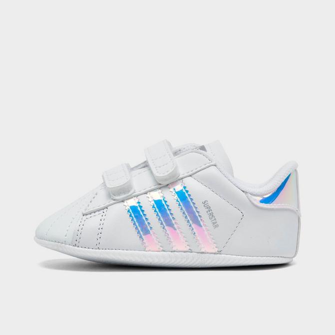 Baby adidas 2024 crib shoes pink