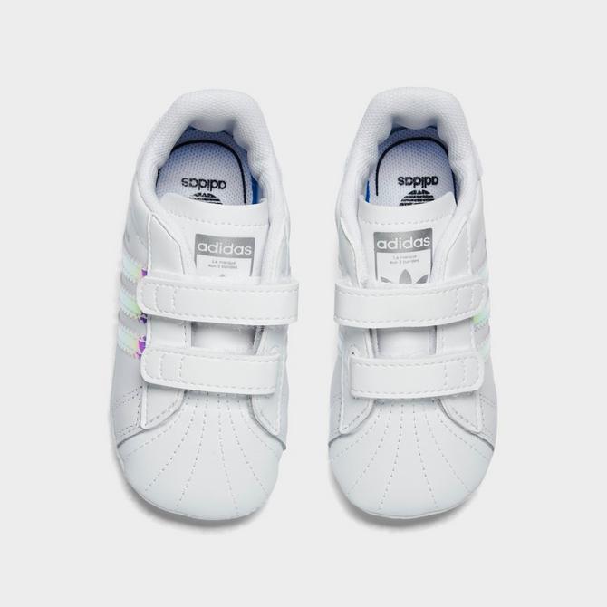 Adidas superstar 2025 crib shoes white