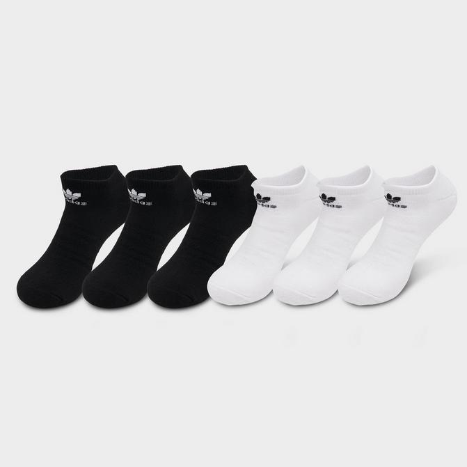 Adidas trefoil store no show socks